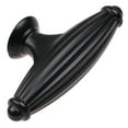 thumbnail image 2 of GlideRite 2-1/2 in. Fluted Cabinet Knob, Matte Black, 2 of 4