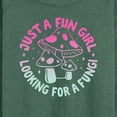 thumbnail image 3 of Instant Message - Just A Fun Girl Looking For A Fungi - Women's Lightweight French Terry Long Sleeve Shirt, 3 of 6