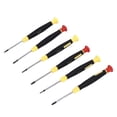 thumbnail image 5 of Sarapandan 6-Piece Flathead & Crosshead Precision Tool for Micro Tiny Screws Miniature Screwdriver Set, 5 of 8