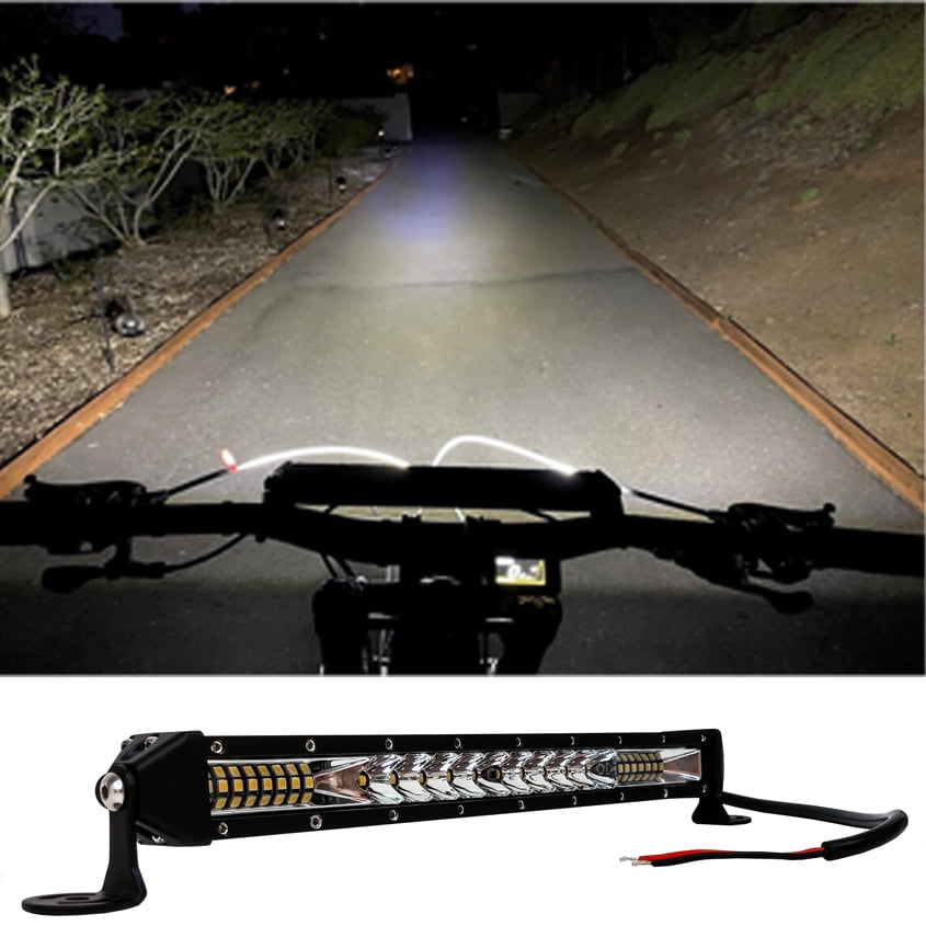 OZUSA EBike LED Light Bar Bicycle Headlight for Shimano E5000, E7000, E6100, E6110 EP8