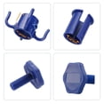 thumbnail image 3 of Inteprter De ganchos colgantes para sombrilla de playa, gancho de plástico ajustable de 4 puntas para colgar toallas, sombreros, bolsas de ropa Decoración del hogar azul Inteprter HA041866-02, 3 of 6