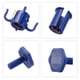thumbnail image 4 of Cateissary De ganchos colgantes para sombrilla de playa, gancho de plástico ajustable de 4 puntas para colgar toallas, sombreros, bolsas de ropa Decoración del hogar azul, 4 of 6