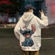 thumbnail image 3 of Sudadera con capucha de felpa para hombre, suéter holgado de 100th Aniversario de Disney, diseño con estampado de dibujos animados, ropa informal de gran tamaño, 3 of 3
