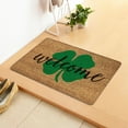 thumbnail image 4 of JilgTeokRoom Decor St Patricks Day Door Mat Irish Decorations Welcome Doormat Rugs Entrance Front Porch Rugs Non Slip Floormats Holiday Indoor Outdoor Carpet for Home Decor(23.62*15.74in), 4 of 8