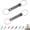 Gray, variant on 2 PCS Adjustable Luggage Strap Bungee For Suitcase Handle, Flexible Elastic Bungee Belt For Suitcase Handle, Secure Fastening Add-A-Bag Travel Accessories