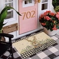 thumbnail image 2 of Spring Summer Door Mat 30 X 17 Inch Easter Bunny Welcome Doormat Indoor Outdoor Entrance Floor Rug Non Slip Spring Summer Decor Rubber Mats, 2 of 6