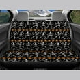 thumbnail image 4 of Renewold Skeleton Pumpkin Bat Car Seat Cover for Women Men, Non-Slip Front and Rear Split Bench Protector Funny Halloween Auto Accessories Universal Fit Most Vehicles, 4 of 7