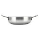 thumbnail image 2 of Olla para ramen coreana ecológica de acero inoxidable con calentamiento binaural uniforme para espaguetis, sopa, gachas y fideos de 24 cm, 2 of 14