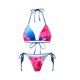 thumbnail image 5 of Trajes de Baño de Mujer con Pantalones Cortos Dos Piezas Impreso Conjunto Largo Torso Tanque Desmontable Sostén Acolchado para la Fiesta de la Piscina de la Playa, 5 of 5