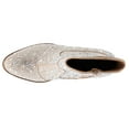 thumbnail image 4 of Corkys Womens Shine Bright Rhinestone Round Toe Pull On  Ankle Dress Boots, 4 of 4