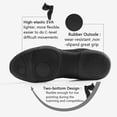 thumbnail image 6 of GlideMoves Black Cheer Shoes Girls lightweight Dance Sneakers Women Training Competition Tumbling Athletic Mesh style breathable Big Kid Size 3, 6 of 7