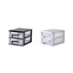thumbnail image 4 of TABLZONE Caja Organizadora De Cosméticos En Plástico Con Doble Para Escritorio, 4 of 8