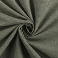 thumbnail image 4 of Sun Zero Treviso Linen Magnetic Closure 100% Blackout Back Tab/Rod Pocket Curtain Panel, 40"W x 84"L, Moss Green, 4 of 7