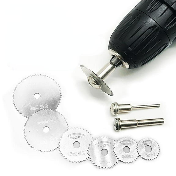 High-Speed Steel Saw Blades for Cutting Wood and Aluminum - Compatible with Angle Grinders and Circular Saws