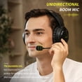 thumbnail image 3 of Auriculares para videojuegos BINNUNE BG02 con micrófono para Xbox PS4 PS5 PC NS-Yellow, 3 of 6