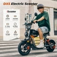 thumbnail image 2 of Adult Electric Scooter with Seat, 1500W Motor, 35 MPH Speed,45 Miles Range,15" Tubeless Pneumatic Tires, Dual Suspensio, 2 of 6