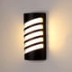 thumbnail image 1 of Aplique de pared para exterior/interior, moderno aplique LED impermeable para exterior, 3000 K, blanco cálido, para jardín, terraza, patio, dormitorio, hogar, pasillo., 1 of 5