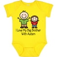 thumbnail image 3 of Inktastic I Love My Brother with Autism Girls Baby Bodysuit, 3 of 5