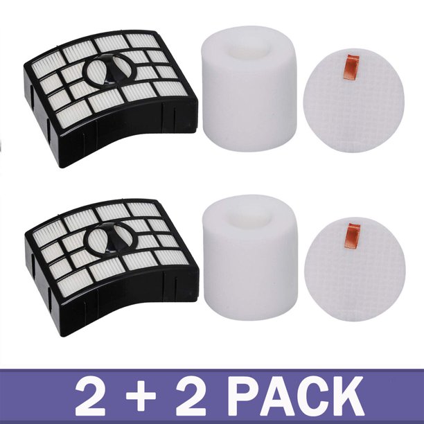 2 HEPA & Foam Felt Filter For Shark NV650 NV751 NV831 AX950 Vacuum XFF650 XHF650