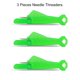 thumbnail image 4 of Yuarrent Enhebrador de agujas, bordado, costura, acolchado, herramientas de enhebrado, forma de pez, inserción de hilo hecho a mano portátil, verde, 3 Type3 NO3 Yuarrent HA012325-02, 4 of 6