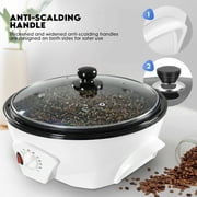 TOPCHANCES 110V Coffee Roaster Machine 800g Capacity Non-stick Electric Coffee Beans Roasting Baker 800W