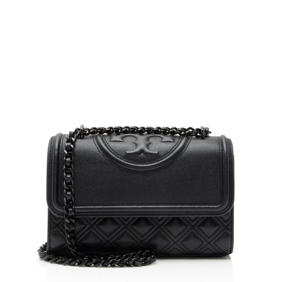 Pre-Owned Tory Burch Leather Fleming Small Shoulder Bag