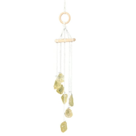 

Wanwan Wind Chime Wall-mounted Blessing Bright-colored Backyard Car Hanging Faux Crystal Pendant Garden Decoration