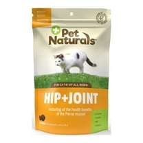 Pet Naturals Hip & Joint Health Glucosamine Supplement Chew for Cats, Fish Flavor, 30 Count Bag