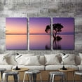 thumbnail image 4 of Idea4wall 3 Piece Landscape Canvas Wall Art Mountain and Lake Canvas Prints Modern Home Wall Decor, 24"x36", 4 of 5