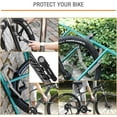 thumbnail image 7 of BIGLUFU Bike Lock Bicycle Scooter Motorcycle Folding Locks with 4Keys, Fold Chain Heavy Duty Alloy Steel Foldable Lock with Mounting Bracket 1pc Straps, 86cm/34" Unfolding, 1.92 lbs, 7 of 7