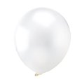 thumbnail image 2 of MesaSe 100pcs 12 Inch Bright Color Latex Metallic Balloons (White), 2 of 7
