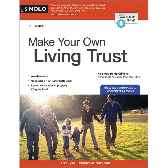 Pre-Owned Make Your Own Living Trust (Paperback) 1413330576 9781413330571