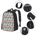 thumbnail image 4 of Daiia Train Backpack for Men and Women -Durable Backpack Large Capacity, Water-Resistant Bag with Adjustable Straps and Laptop Compartment, 4 of 9