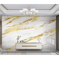 thumbnail image 3 of Beibehang Papel tapiz nuevo moderno personalizado Patrón de mármol dorado Pintura Papel de pared Papel tapiz Sala de estar Sofá Fondo, 3 of 5
