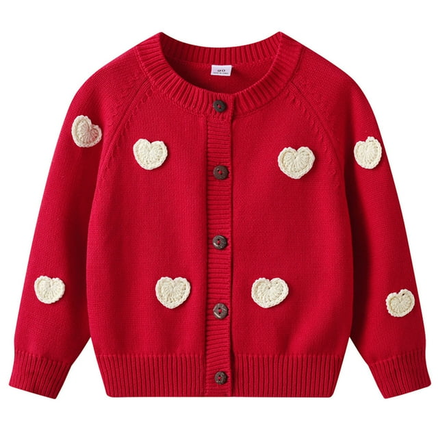 Short Sleeve Cardigan, Embroidered Sweater for Kids