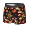 thumbnail image 2 of Naloa Colorful Tulips Print Mens Underwear - Boxers for Men, Classic Briefs for Men, 2 of 9