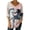 Multicolor 4, variant on Women's Tops, Tees & Blouses Plus Size,Womens Tops Horse Printed 3/4 Sleeve Western Vintage 3D Graphic T Shirts Vneck Funny Gift Shirts Equestrian Cowgirl Blouse