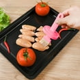thumbnail image 1 of Brocha para Aceite de Barbacoa Estilo Japonés | Brocha de Nailon para Cocinar a Altas Temperaturas | Utensilio de Cocina para Tortitas | Rosa | 1 Unidad | 7,3 X 16,5 Cm | 55 G, 1 of 6
