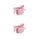 thumbnail image 3 of Jumpingount Joyas redondas, collar, pendientes, colgante, organizador de embalaje, cinta, anillo de compromiso, caja, Lady Bowknot, vitrina Rosa 2Conjunto, 3 of 6