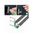 thumbnail image 4 of 90 Degree Angled USB to Micro USB Cable for Electronics Charging and Data Transfer in Tight Spaces Multiple Lengths, 4 of 10