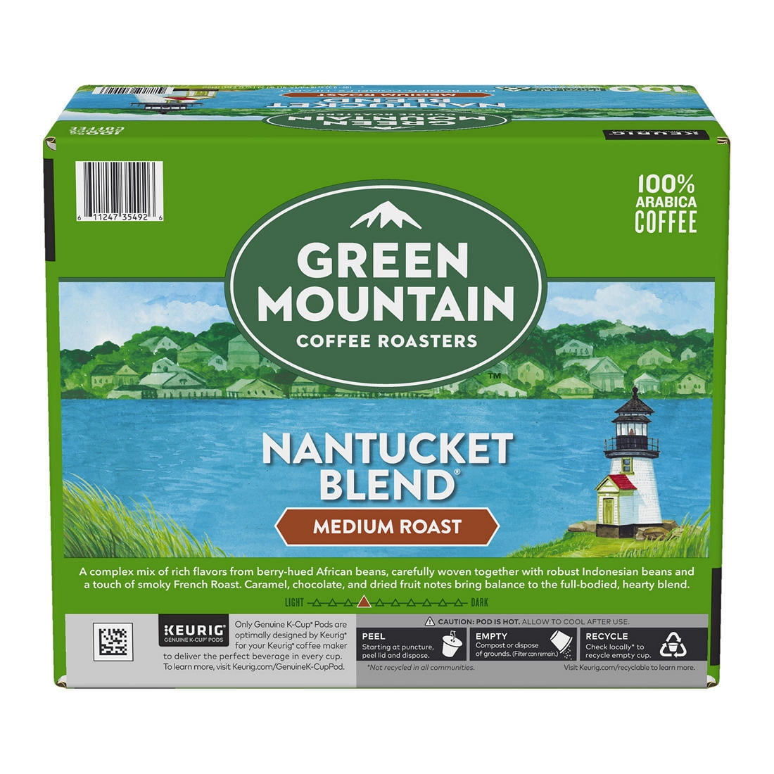 Green Mountain Coffee Roasters Nantucket Blend Keurig K-Cup Pods (100 ct.)