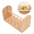 thumbnail image 4 of Dispensador De Hilo, Soporte De Hilo De Madera Flexible De 9 Husillos Que Ahorra Tiempo Para Hacer Ganchillo, 4 of 7