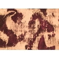 thumbnail image 1 of Ahgly Company Indoor Rectangle Abstract Brown Modern Area Rugs, 4' x 6', 1 of 4