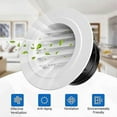 thumbnail image 4 of Ventilation Vent, 4 Round ABS Ventilation Grille with Anti-Insect Protection Grille for Ducts, Ventilation Vent with Protection Grille (ø100mm), 4 of 5