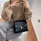 thumbnail image 5 of Carteras y bolsos de mano para mujer, bolsos de mano de piel sintética con asa superior, bolsos de hombro tipo cartera, color negro, 5 of 5