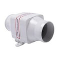 thumbnail image 2 of 12V/24V DC Electric 3 Inch Straight 130CFM Mute Exhaust Fan Yacht RV Kitchen Cabin Exhaust Fan ,Powerful and Efficient, 2 of 5