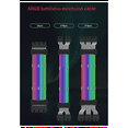 thumbnail image 5 of ARGB Power Supply Extension Cable 3X8Pin Cord Motherboard RGB Extension Cable for Computer, 5 of 5