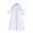 White, variant on Girls Swim Shirt Size 6 Kids Girls' Swim Cover-Up – Kids Hooded Terry Beach Towel Robe – Zip Up Fuffle Beach/Pool Bathrobe for Girls 3-11T