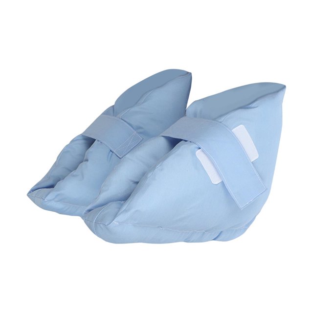 Toystoory 2Pcs Heel Protector Cushion Gentle Soft Standard Size for Ulcers Injuries Accesorios para máquinas de ejercicios