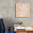 thumbnail image 3 of Epic Graffiti 'Leaf Study I' by Chris Paschke, Giclee Canvas Wall Art, 26"x26", 3 of 8